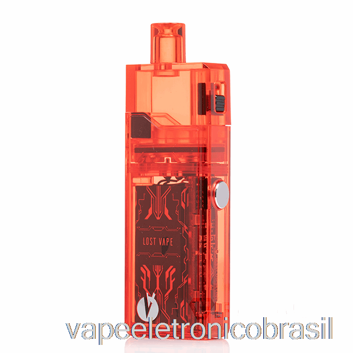 Vape Vaporesso Perdido Vape Orion Art 18w Sistema Pod Vermelho Transparente